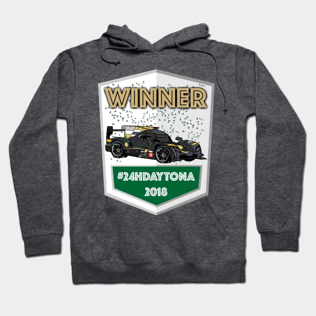 WINNER 24H DAYTONA 2018 Hoodie by Cirebox